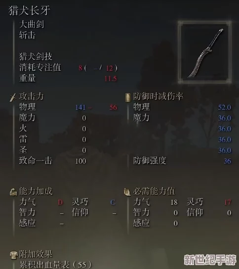 探索艾爾登法環(huán)中的戰(zhàn)斗巔峰：犬牙匕首與大劍威力對(duì)決-誰才是戰(zhàn)場(chǎng)上的終極霸主