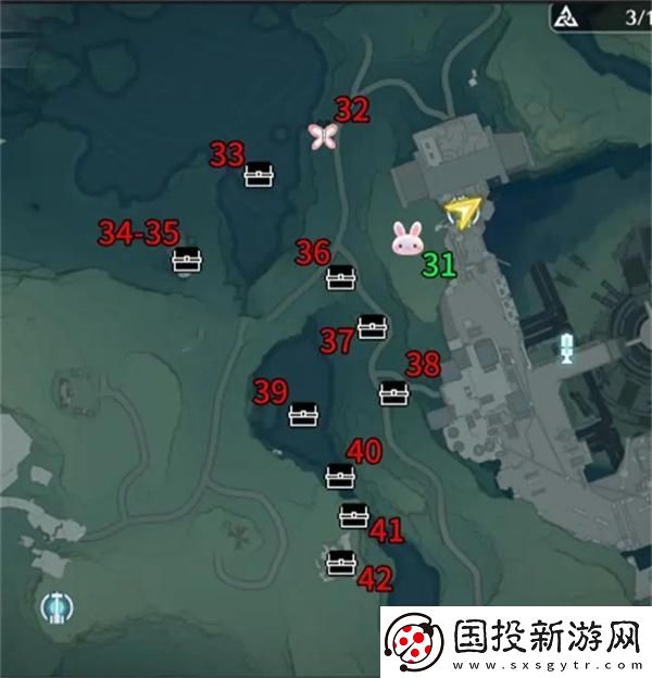 鳴潮虎口山脈探索寶箱在哪里
