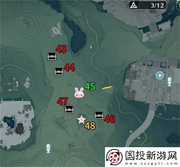 鳴潮虎口山脈探索寶箱在哪里