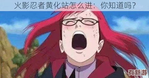 如何進(jìn)入火影忍者黃化站