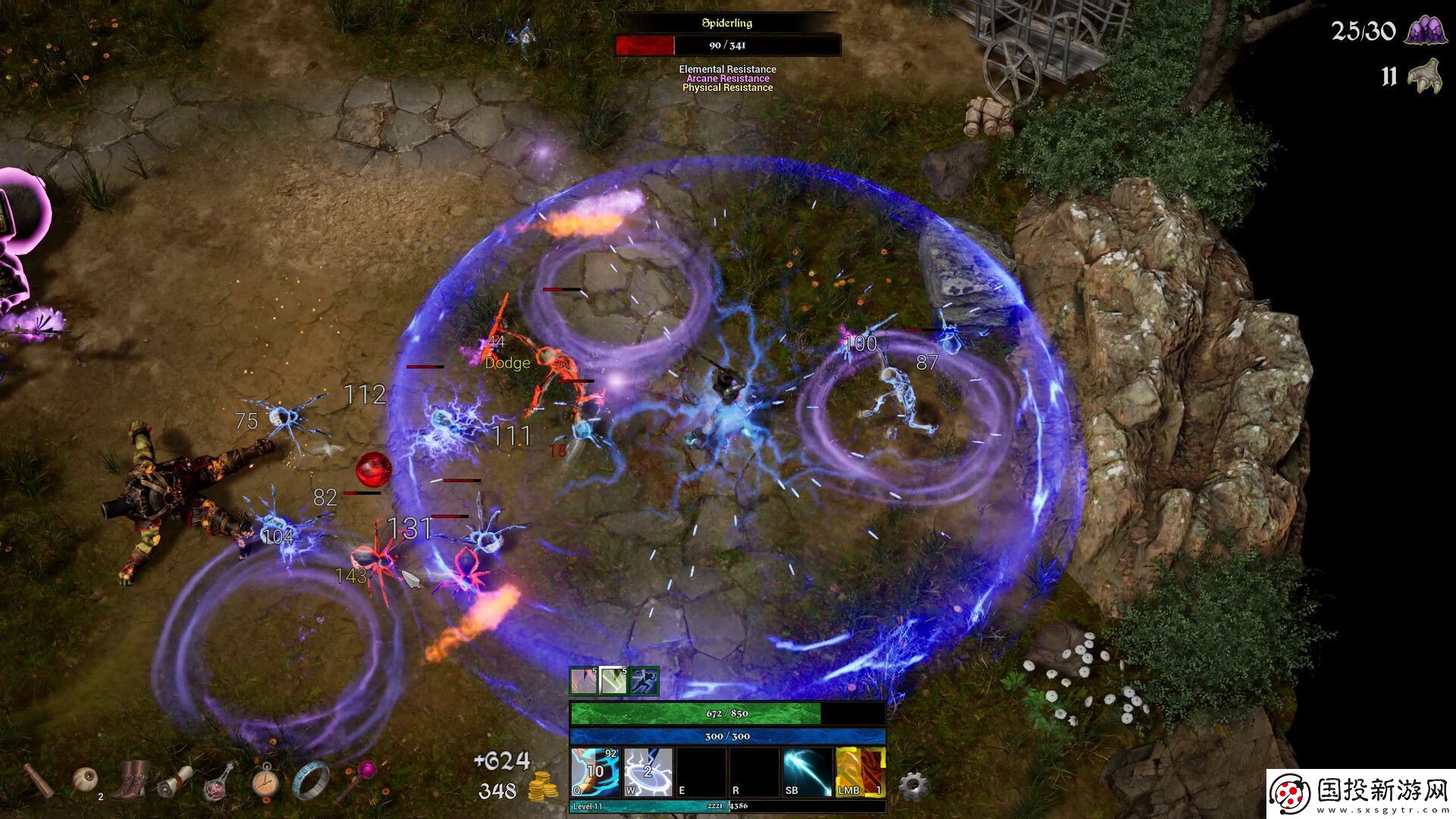 類暗黑快節(jié)奏俯視角動作游戲法術(shù)塑造者現(xiàn)已在Steam推出試玩Demo