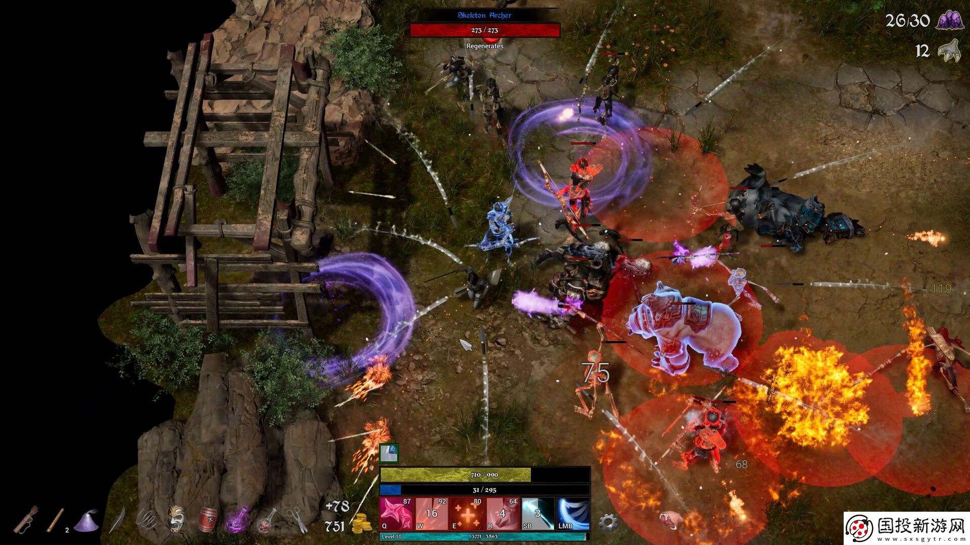 類暗黑快節(jié)奏俯視角動作游戲法術(shù)塑造者現(xiàn)已在Steam推出試玩Demo