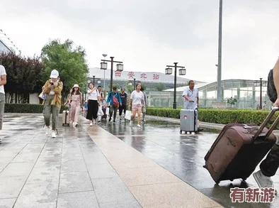 公交車站避雨1~4：在風雨中-我們依然能找到溫暖與希望-攜手共度每一個難關(guān)