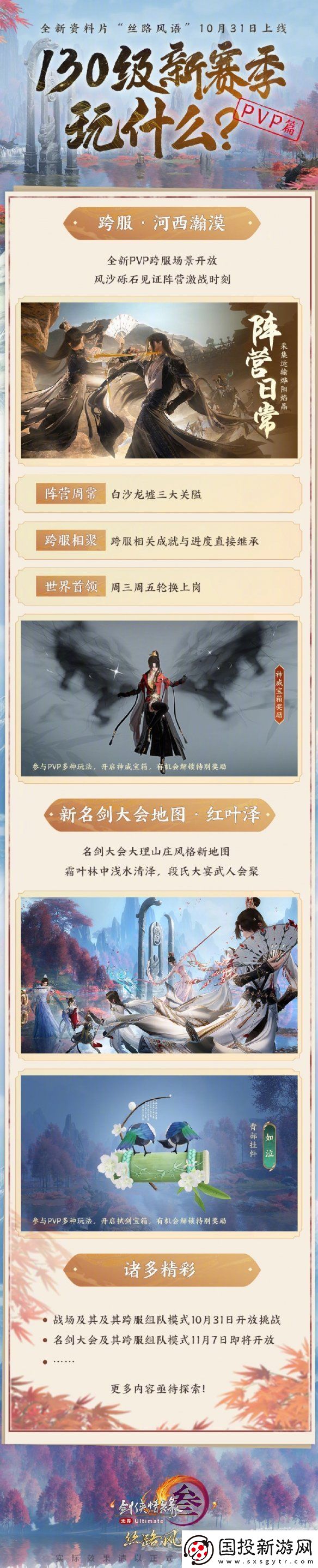 劍3絲路風(fēng)語130級新賽季怎么玩