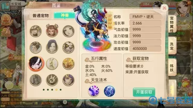 大話手游攻寵