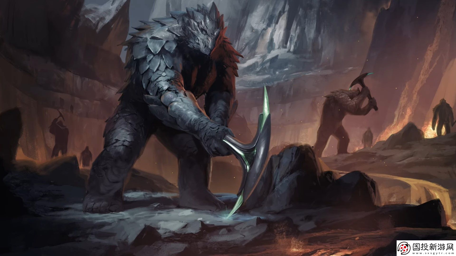 科幻RPGExodus兩段動畫電影-展示底層礦工Arkavir和覺醒之熊