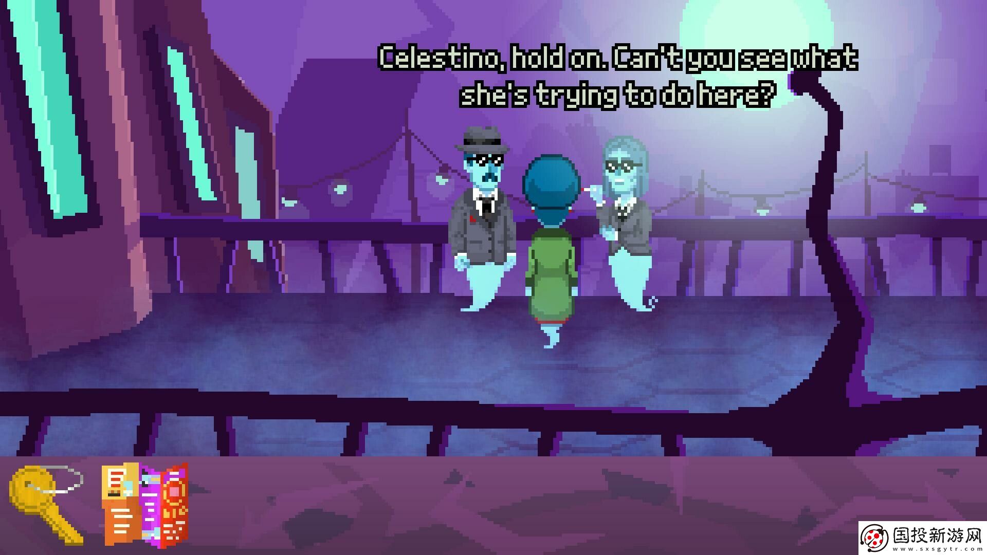 像素風(fēng)喜劇冒險游戲來生的陰影現(xiàn)已在Steam平臺推出試玩Demo