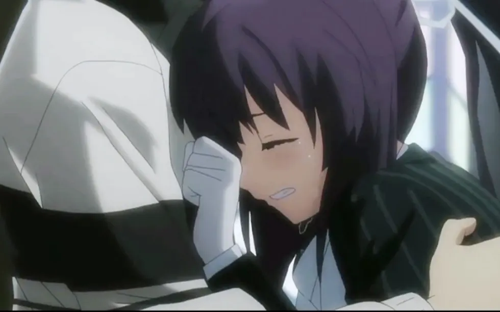 兩個(gè)人緊緊擁抱的二次元動漫插畫免費(fèi)分享