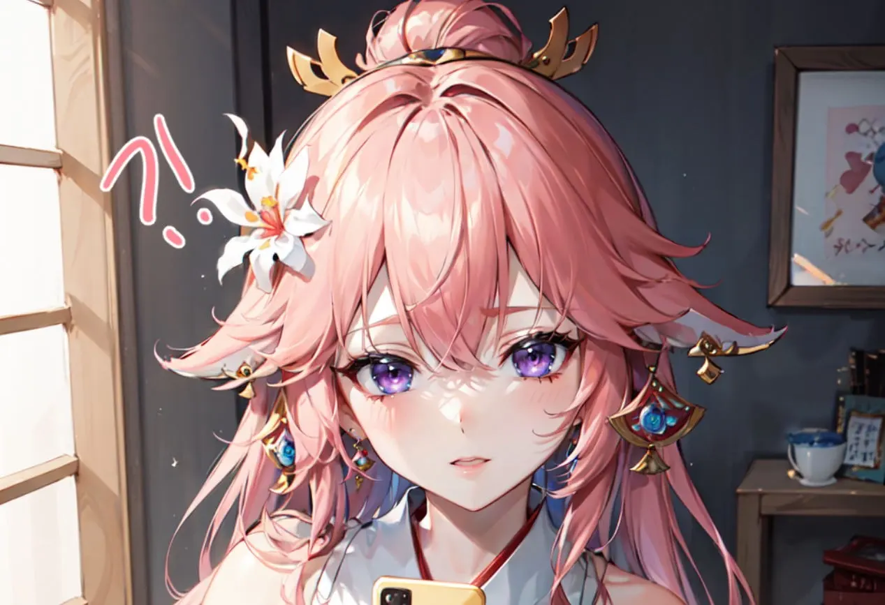 原神八重神子去掉所有服裝什么都不剩圖片-八重神子沒有衣服的樣子是啥梗