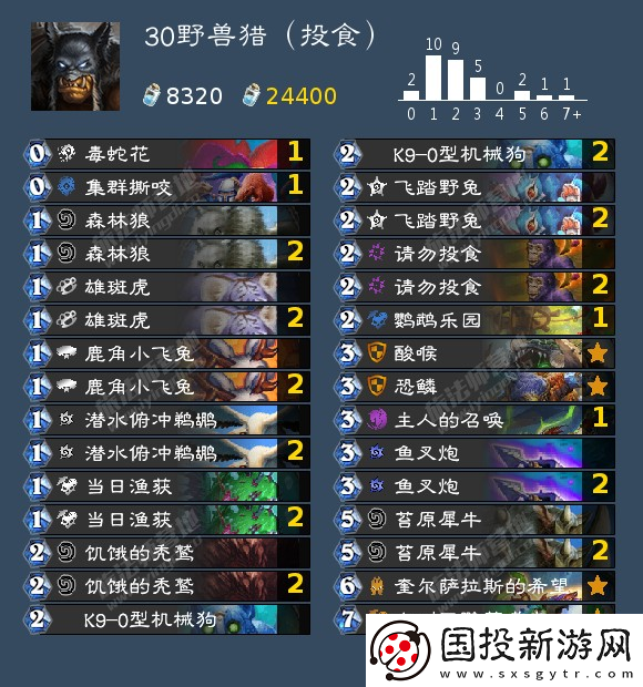 爐石傳說獵人可以用什么卡組