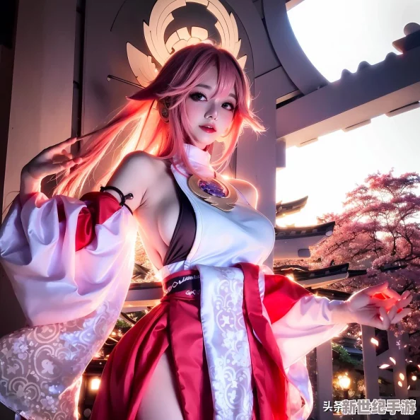 八重神子坐旅行者胡蘿卜