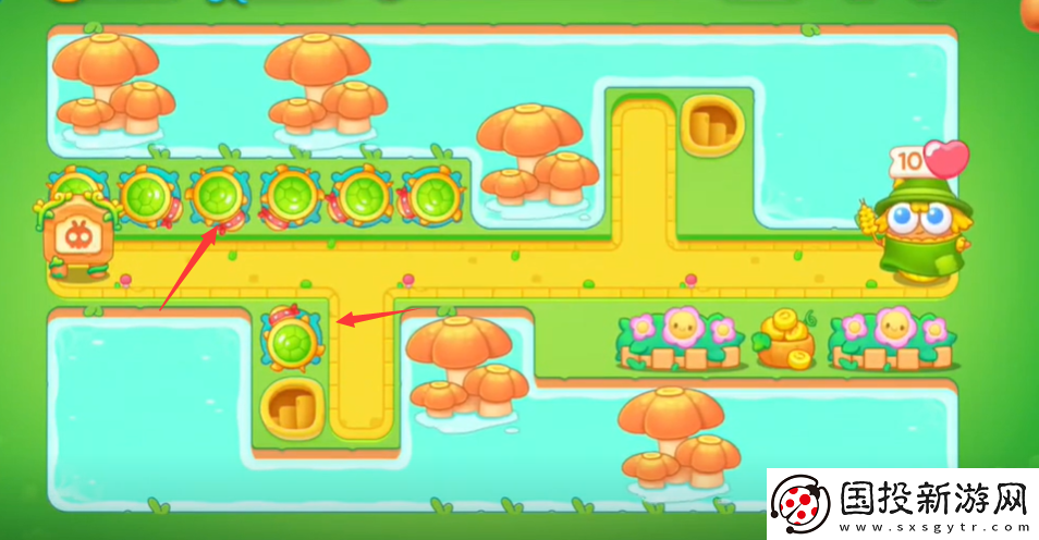 保衛(wèi)蘿卜4頭等大事第13關(guān)圖文攻略