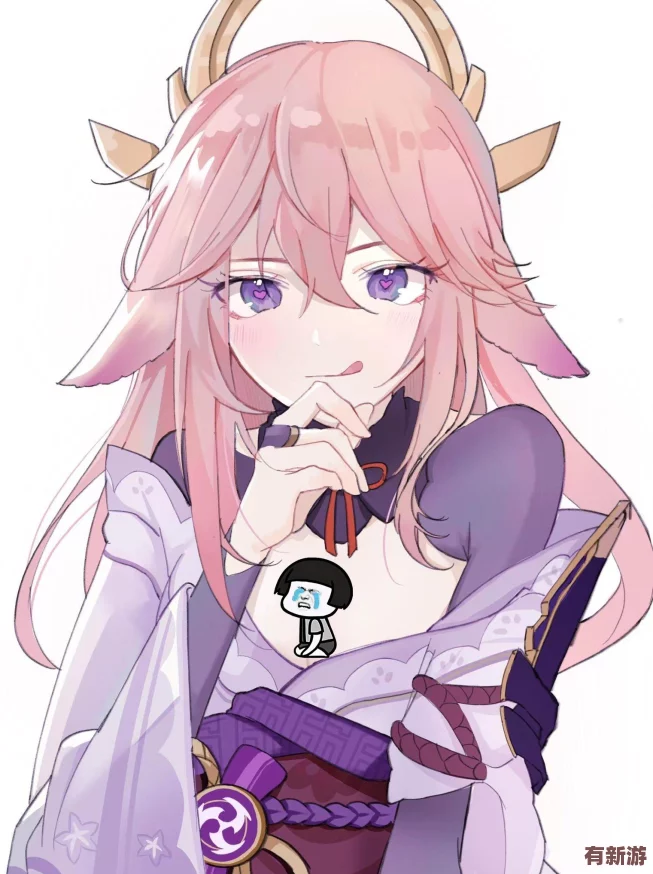 八重神子自我獎勵時被發(fā)現(xiàn)