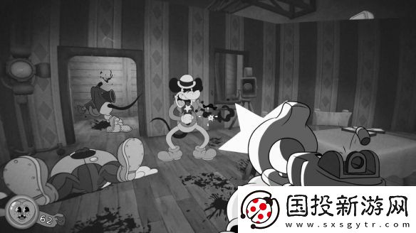 復(fù)古卡通風格FPS老鼠