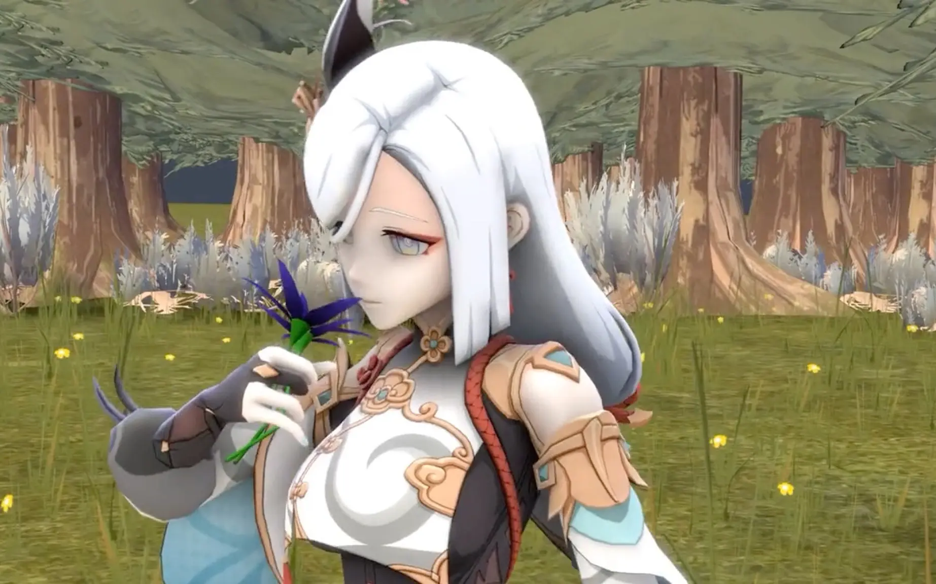 原神申鶴在森林吃毒花放屁視頻動畫-申鶴吃壞肚子啥梗