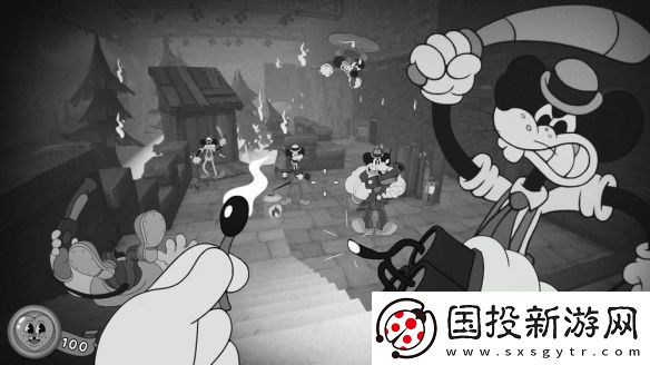 復(fù)古卡通風格FPS老鼠