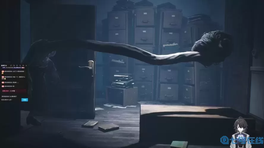 小小夢魘2圖書館書架怎么過