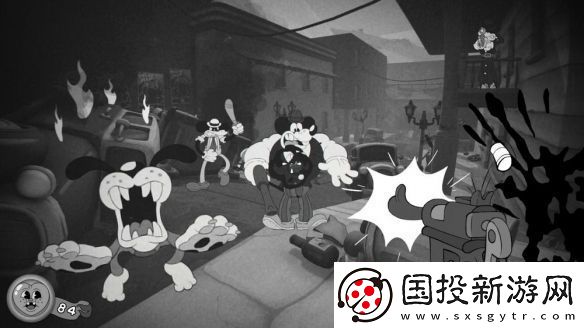 復(fù)古卡通風格FPS老鼠