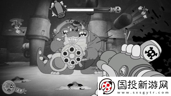 復(fù)古卡通風格FPS老鼠