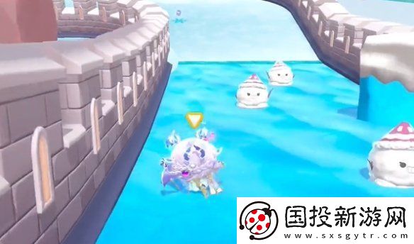 蛋仔派對城堡滑滑怎么過