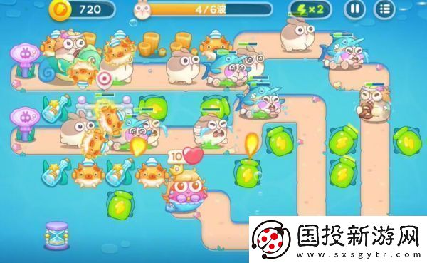 保衛(wèi)蘿卜4海的閨女第39關(guān)圖文攻略