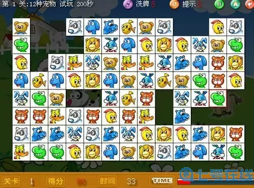 一起連連看第82關(guān)怎么過