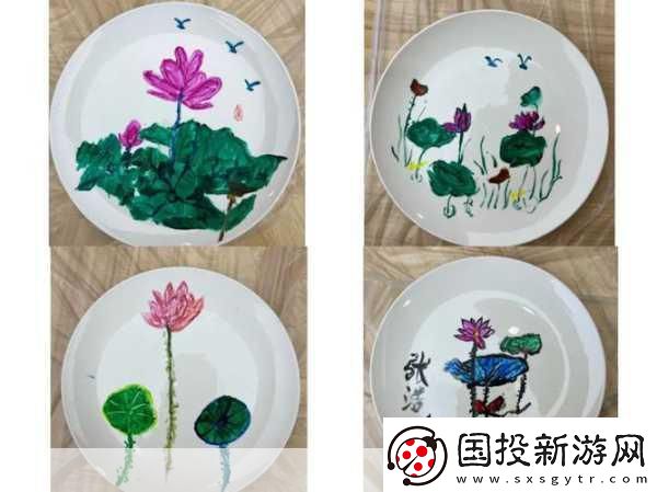 彩繪瓷盤驚艷亮相-玩家自制黑神話-悟空藝術(shù)品