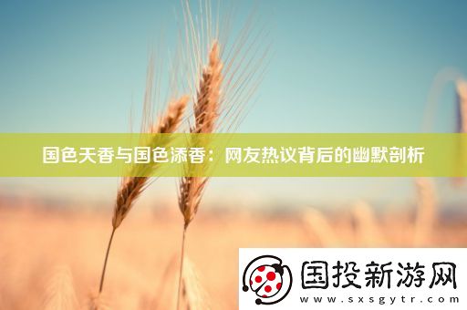 國色天香與國色添香：網(wǎng)友熱議背后的幽默剖析