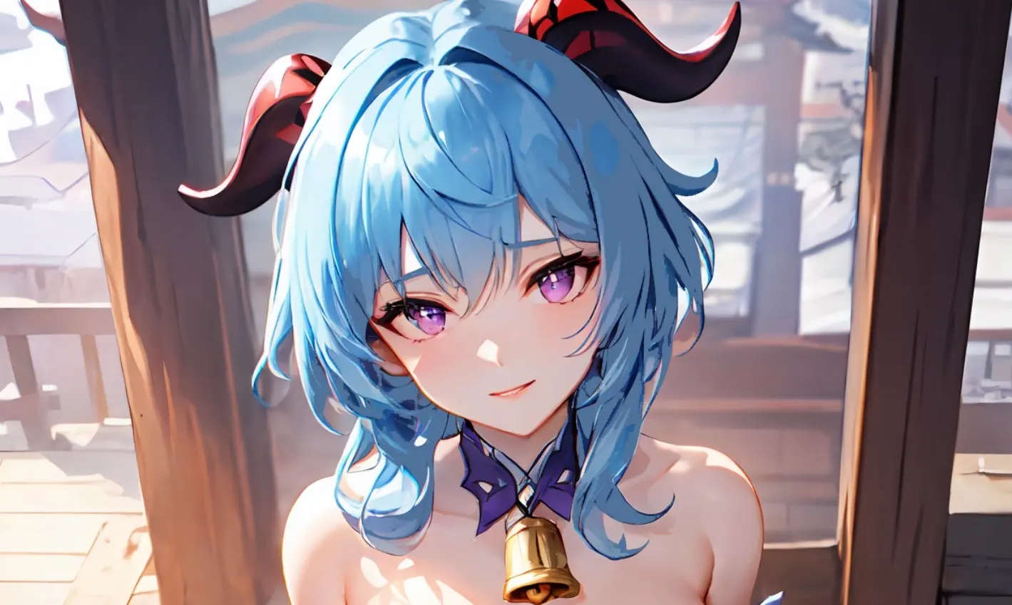 原神甘雨小內(nèi)無愛心圖片-甘雨去裝P圖后的樣子