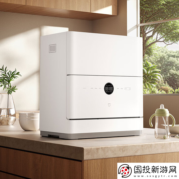 支持智能識污：小米米家臺式洗碗機-5-套-S2-京東-1005-元-3-期免息