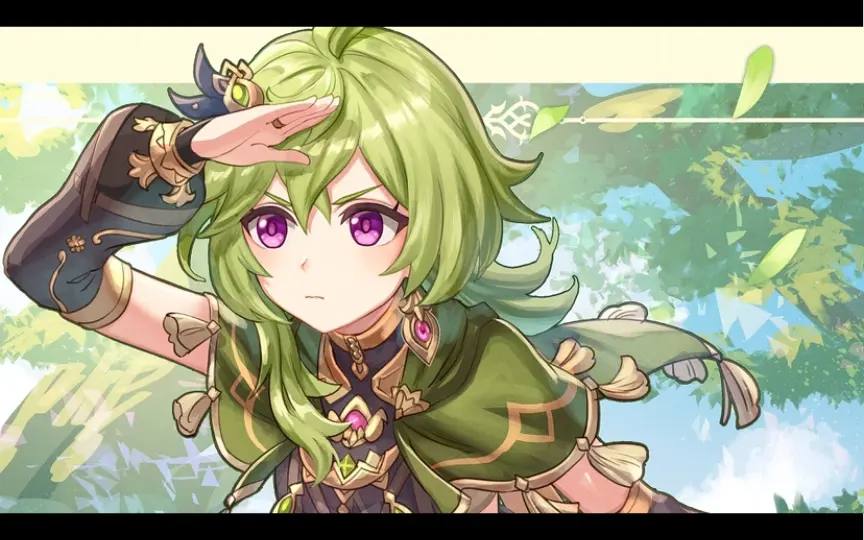 原神柯萊去掉所有服裝沒有小愛心圖片-柯萊去掉全部衣物圖樣子