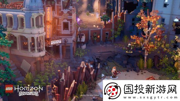 樂高地平線大冒險(xiǎn)開發(fā)中使用真正的樂高積木制作