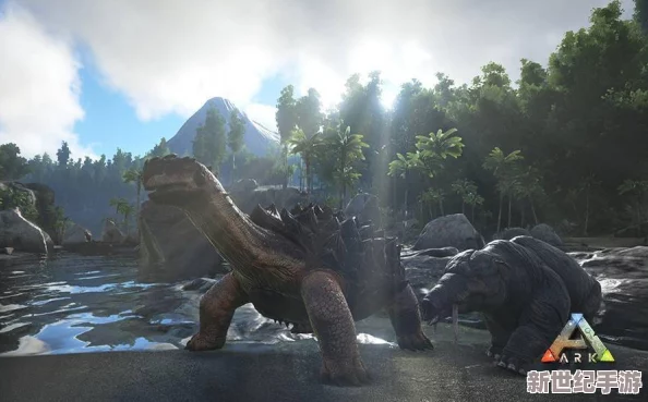 方舟生存進(jìn)化：探索副櫛龍的多重效用-不僅僅是肉皮資源的寶貴來源