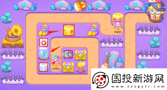 保衛(wèi)蘿卜4阿波與魔法寶藏第6關(guān)怎么過