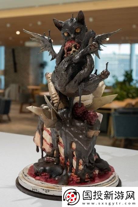 可愛(ài)又想吃!死亡擱淺2美女藝術(shù)家制作貓貓巧克力