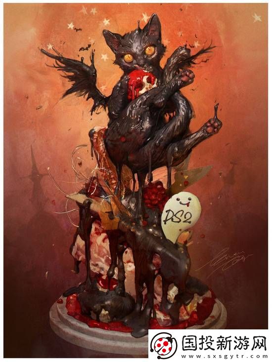 可愛(ài)又想吃!死亡擱淺2美女藝術(shù)家制作貓貓巧克力