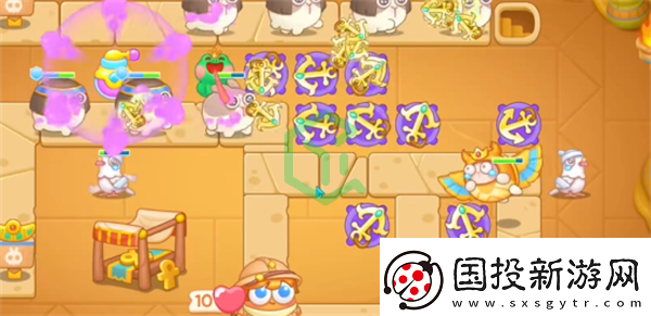 保衛(wèi)蘿卜4法老歸來第113關(guān)怎么過