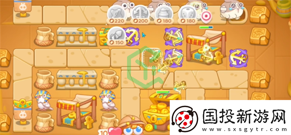 保衛(wèi)蘿卜4法老歸來第113關(guān)怎么過