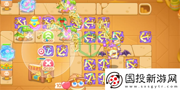 保衛(wèi)蘿卜4法老歸來第113關(guān)怎么過