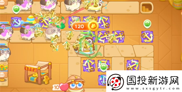 保衛(wèi)蘿卜4法老歸來第113關(guān)怎么過