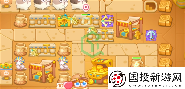 保衛(wèi)蘿卜4法老歸來第113關(guān)怎么過