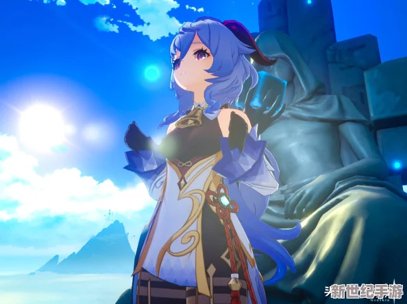 甘雨被旅行者擠出乳液