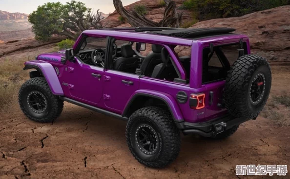 桃紅色jeep主打進(jìn)口-限量版車型驚艷亮相-售價(jià)一夜暴漲-成為車迷們追逐的焦點(diǎn)！