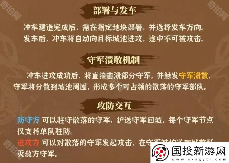 三國冰河時代S4沖車怎么使用