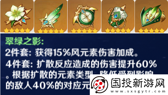 原神圣遺物套裝推薦