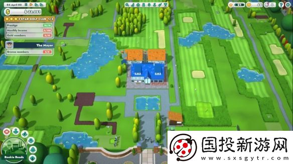 不是揮桿-是蓋球場！模擬經(jīng)營高爾夫度假村建造！