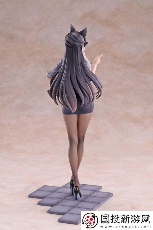 長發(fā)麗人加獸耳！碧藍航線愛宕OL裝1/7手辦開訂