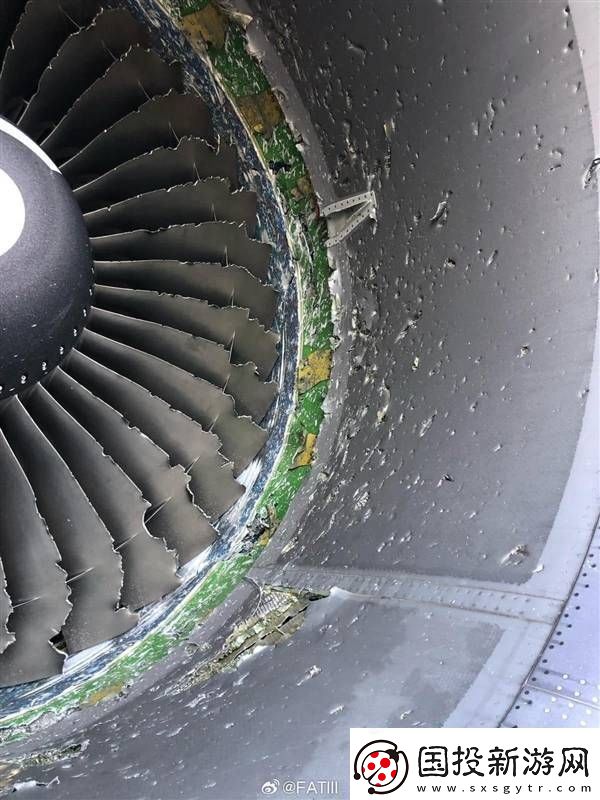 美國波音767飛機撞鳥后空中噴火：發(fā)動機已徹底報廢