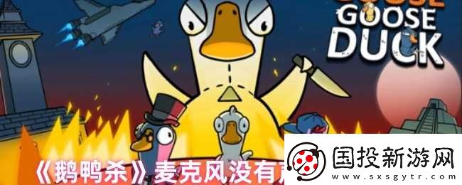 鵝鴨殺麥克風(fēng)沒有聲音怎么辦-鵝鴨殺麥克風(fēng)沒有聲音處理方法