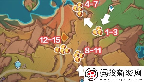 原神琉鱗石采集點(diǎn)位一覽